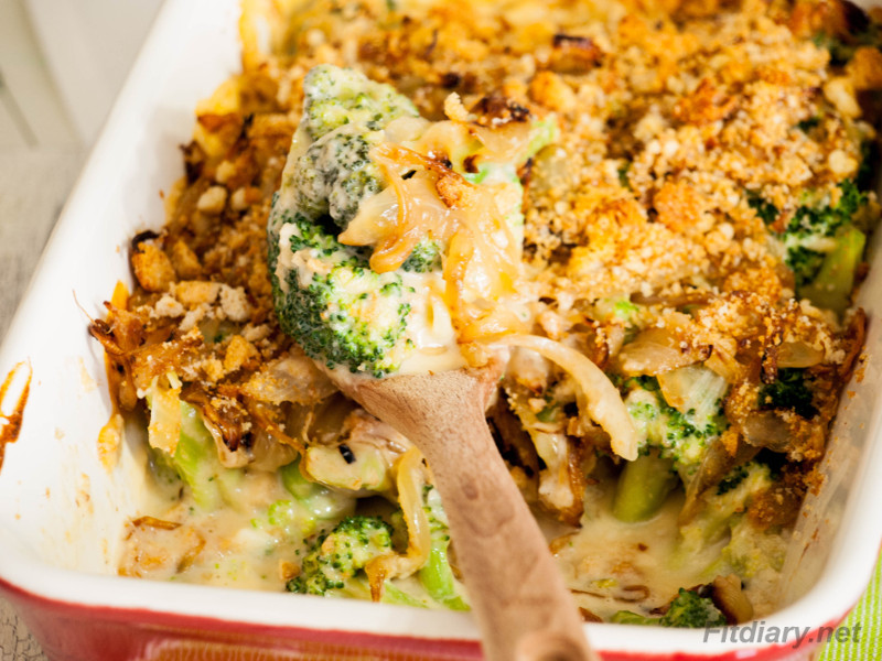 Broccoli Onion Casserole – favorite healthy side dish