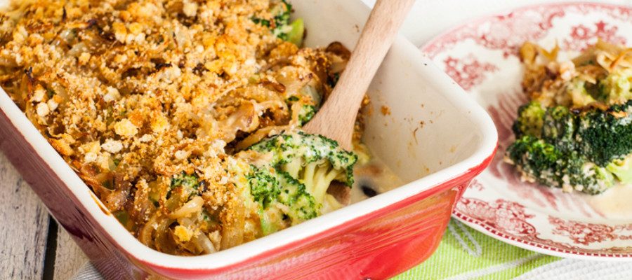 Broccoli Onion Casserole – favorite healthy side dish