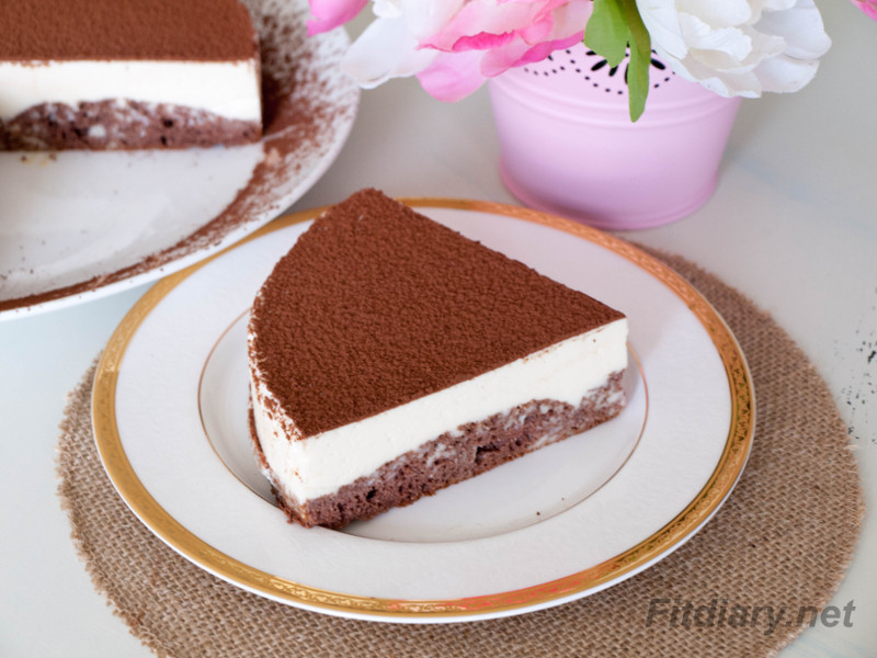 Chocolate Sponge Mousse Cake
