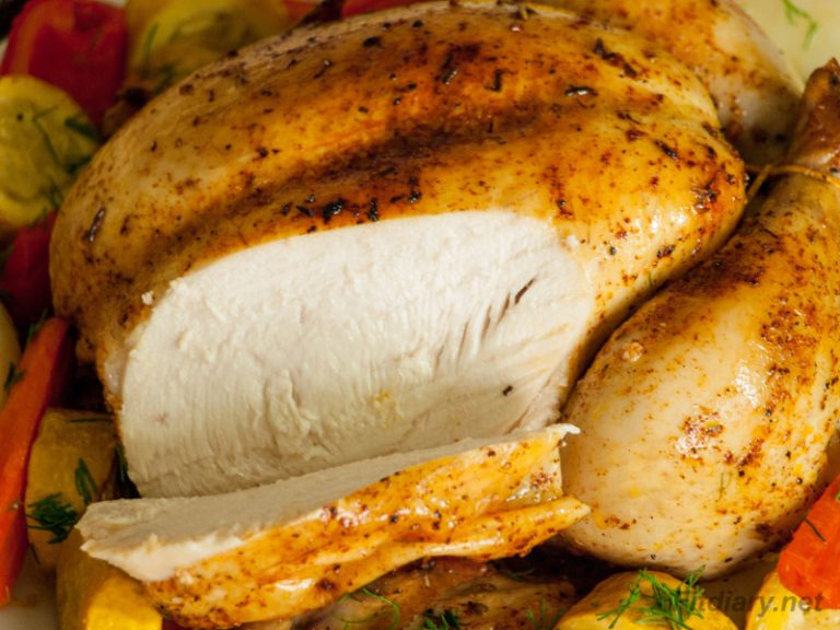 One Pot Roast Chicken and Vegetables Fit Diary