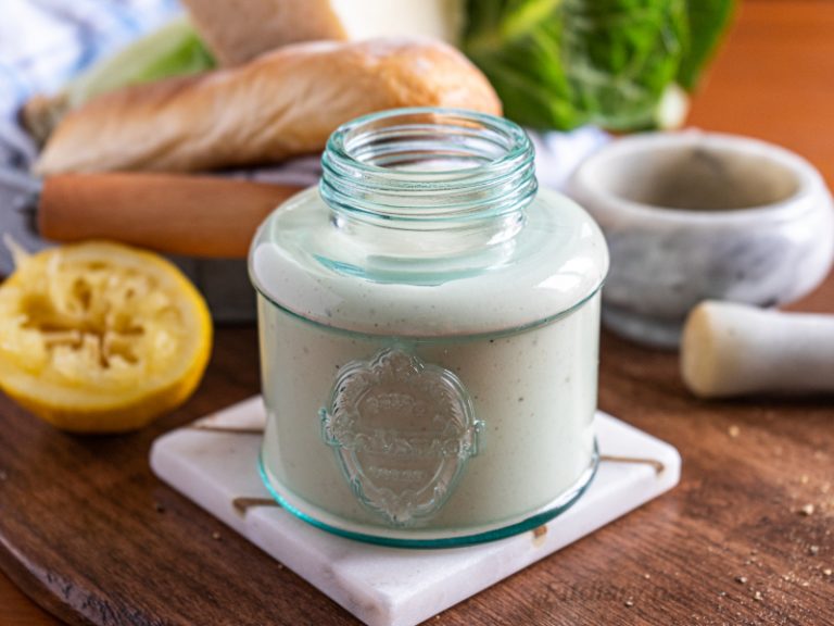 Healthy Caesar Dressing Fit Diary