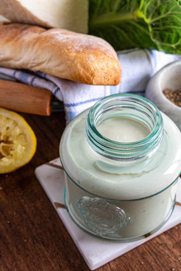 Healthy Caesar Dressing Fit Diary