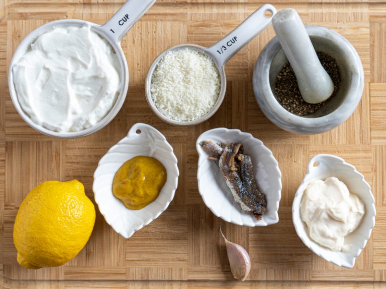 Healthy Caesar Dressing Fit Diary