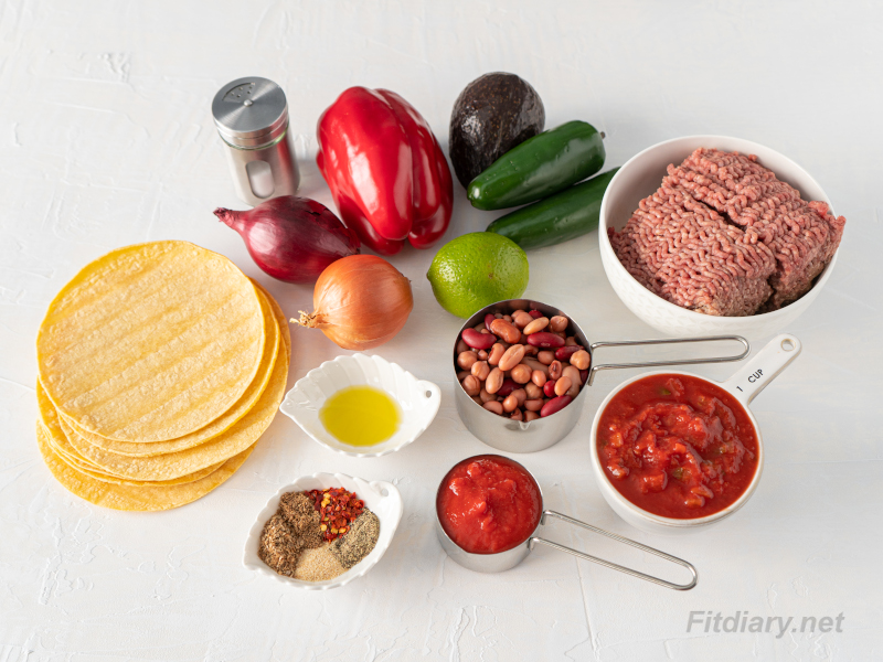 Ground Beef Tacos – healthier option of your favourite tacos