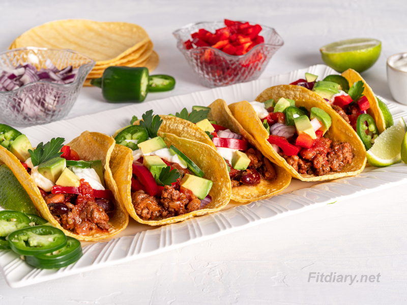 Ground Beef Tacos – healthier option of your favourite tacos