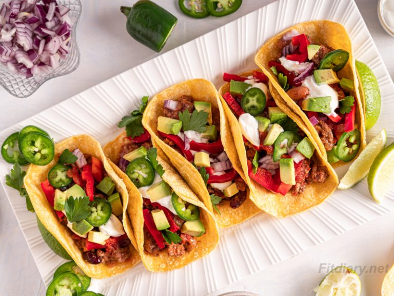 Ground Beef Tacos Fit Diary