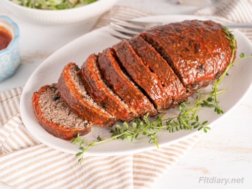 Healthy Meatloaf Recipe – Fit Diary