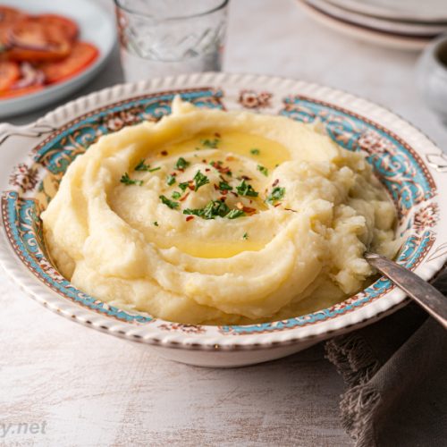 Healthy Mashed Potatoes - the best side dish for family dinners, entertaining, or holiday meals