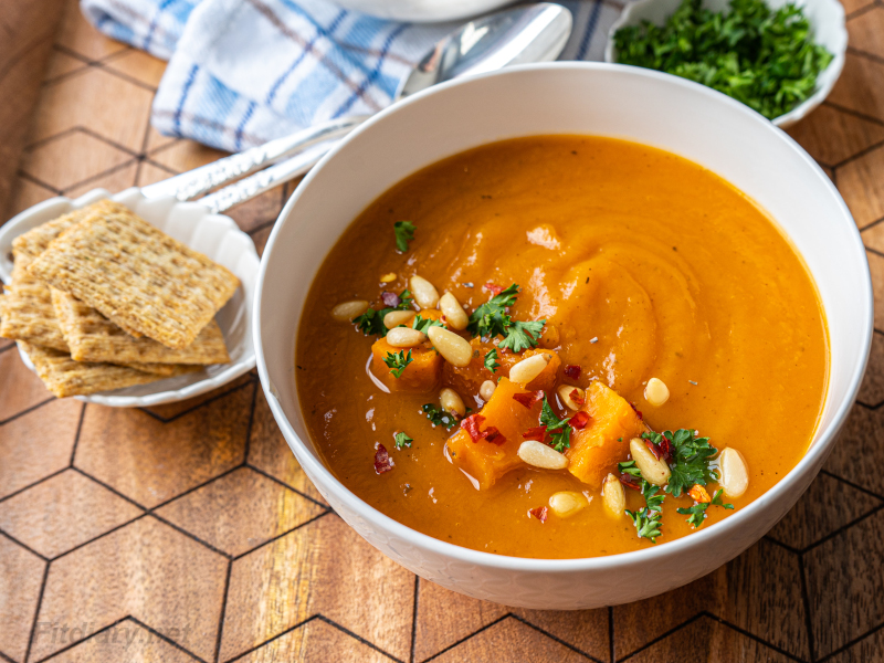 Instant Pot Sweet Potato Soup – comforting and healthy soup for any season