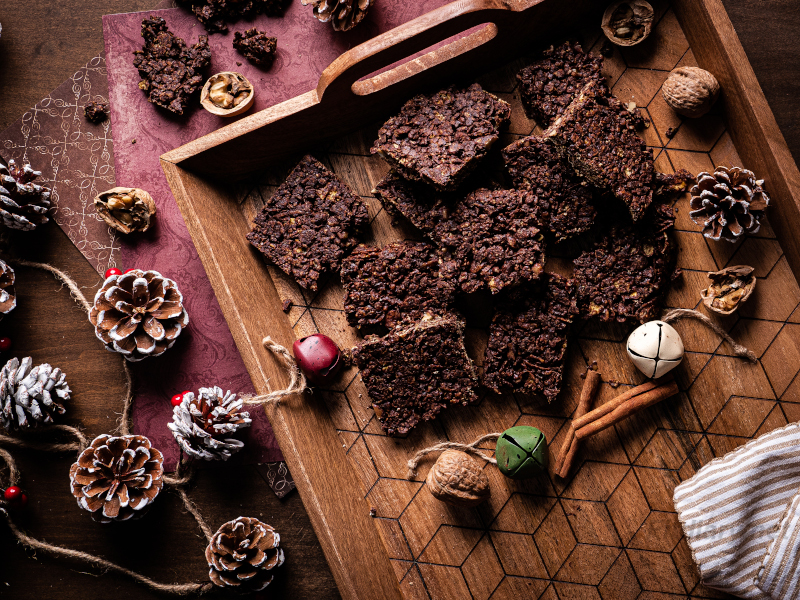 No Bake Chocolate Barks - perfect Christmas treats and simple healthy snack