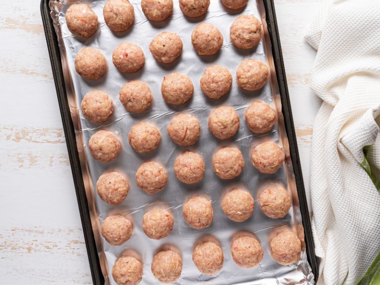 Baked Pork Meatballs Fit Diary