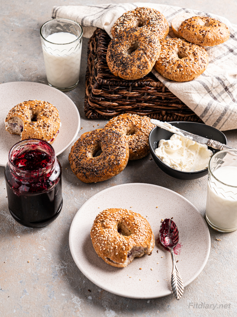 Whole Wheat Bagels – perfect homemade bagel recipe