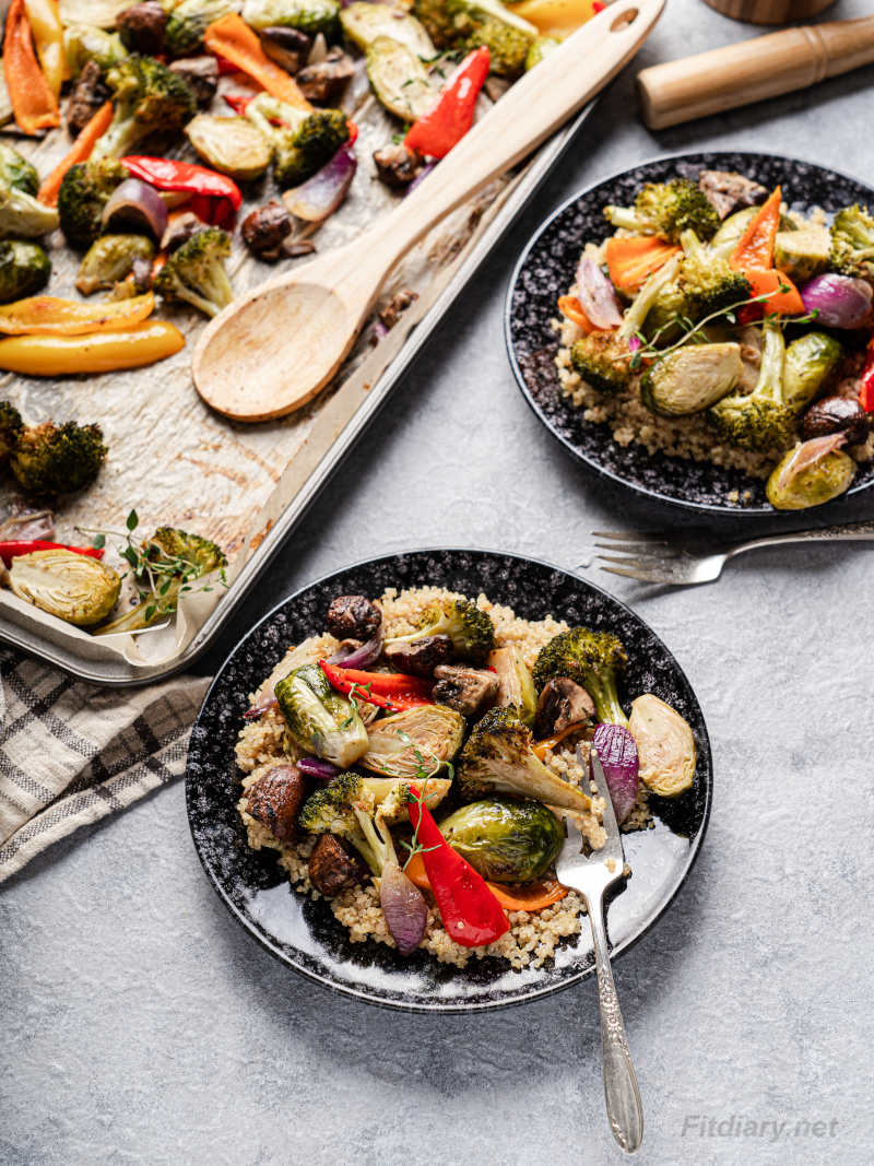 Roasted Vegetables – easy sheet pan side dish