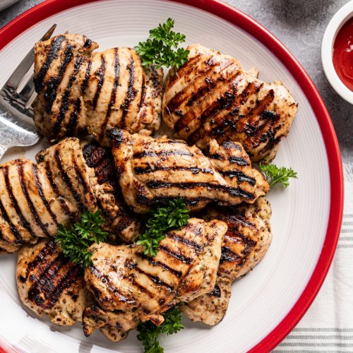 Grilled Chicken Thighs – simple and quick chicken recipe that’s perfect for healthy dinner and weight loss diet