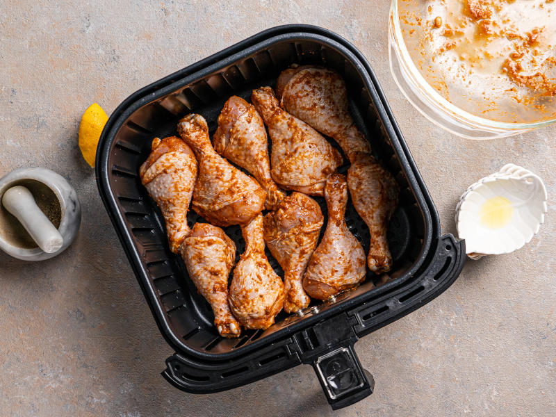 Air-Fryer Chicken Drumsticks – easy and healthy 30 min meal