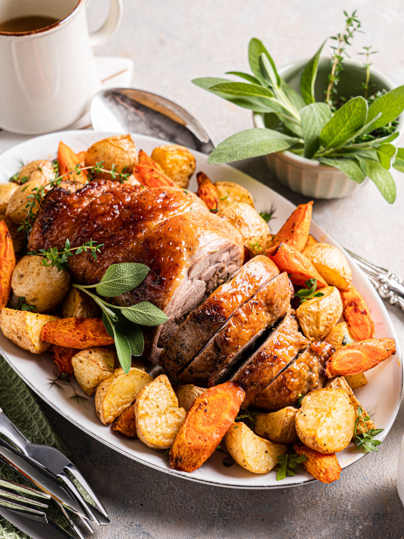 Turkey Leg Roulade – easy recipe for dinner party