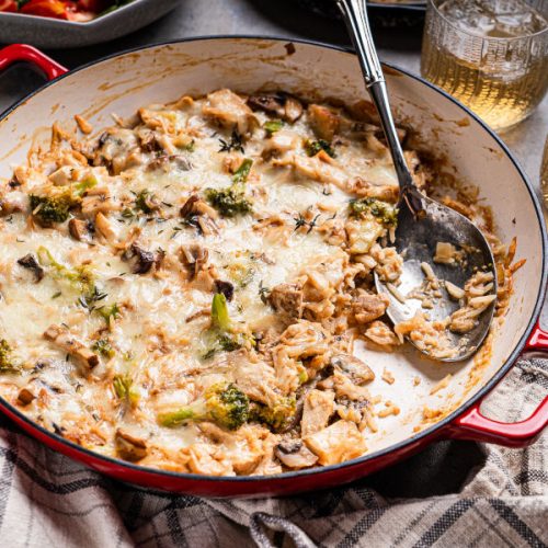 Leftover Turkey Casserole – healthy and easy dinner