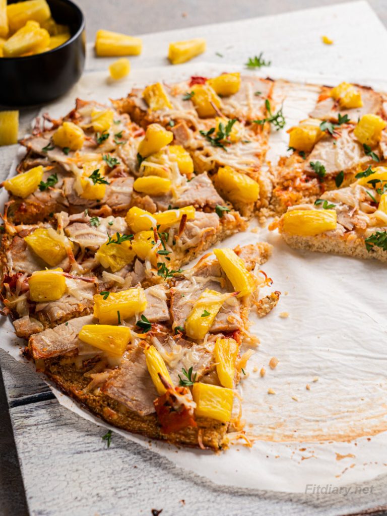 Cauliflower Crust Pizza Fit Diary