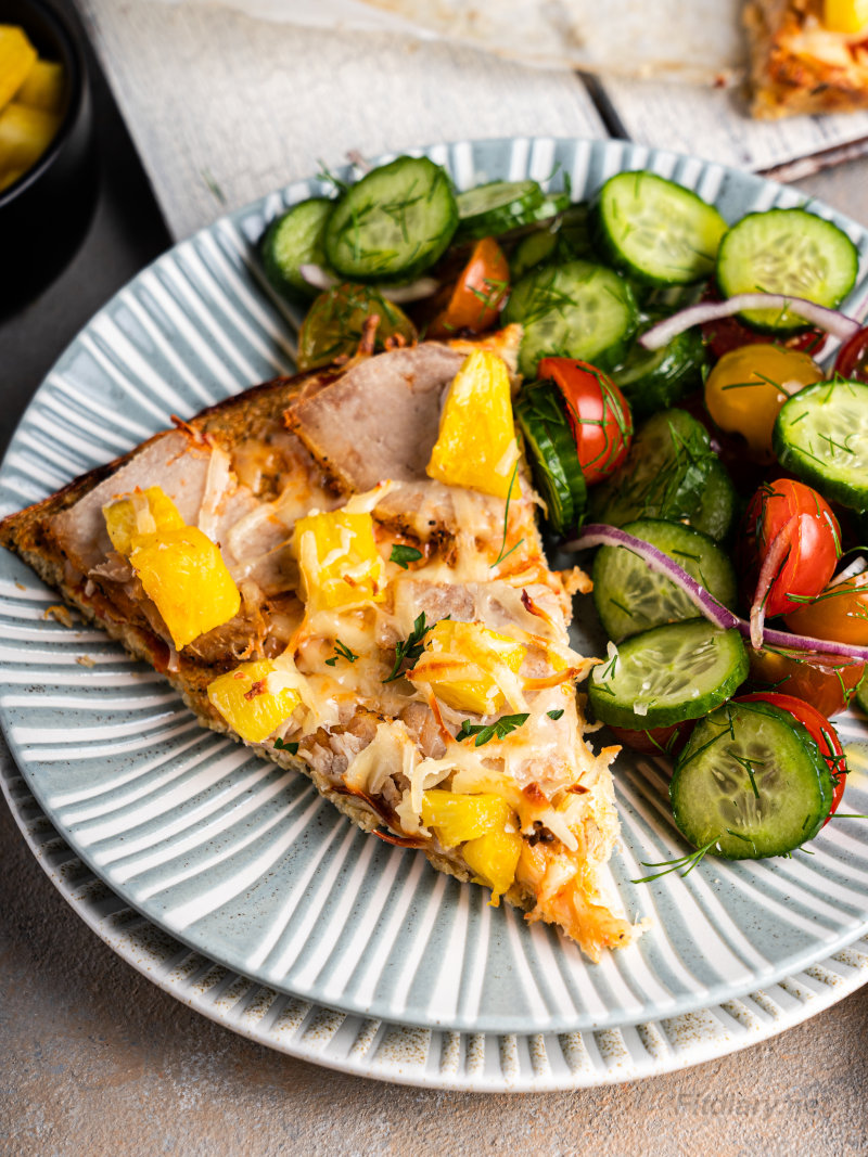 Cauliflower Crust Pizza – healthy, protein-rich recipe