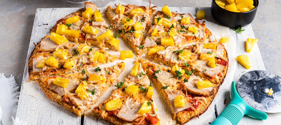 Cauliflower Crust Pizza – healthy, protein-rich recipe