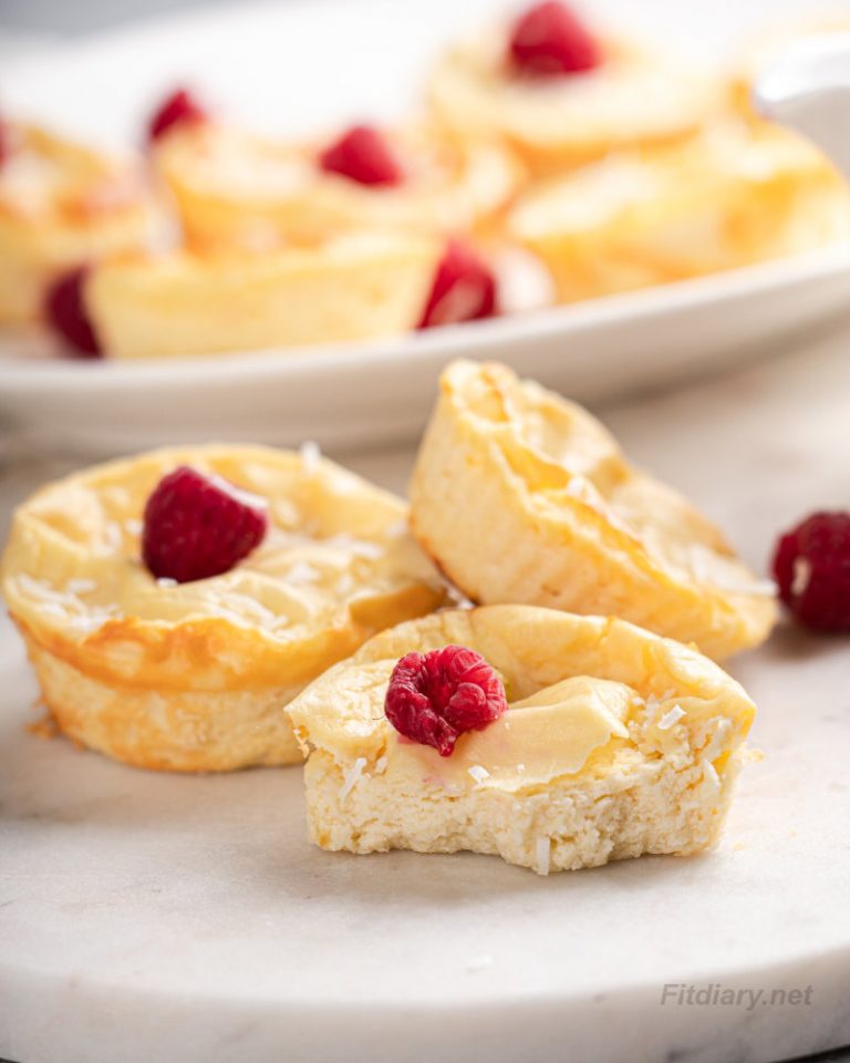 Mini Cottage Cheese Cheesecakes Fit Diary
