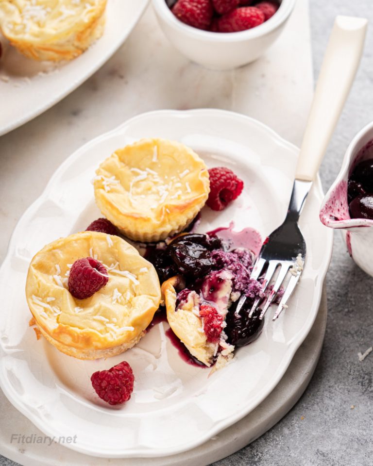 Mini Cottage Cheese Cheesecakes Fit Diary