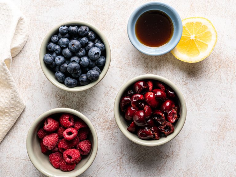 Healthy Berry Compote Fit Diary